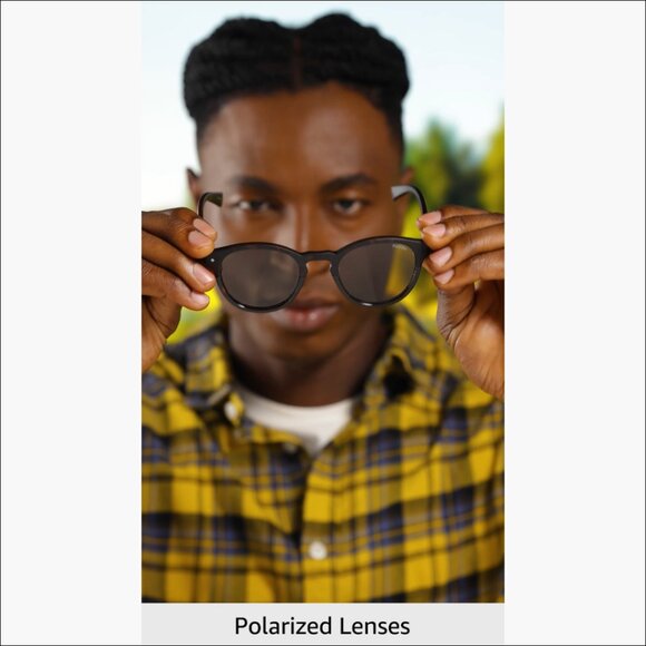 Plastic Frame Polarized Sunglasses with UV Protection main image 6